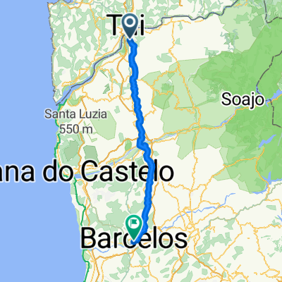 From Valença to Barcelos