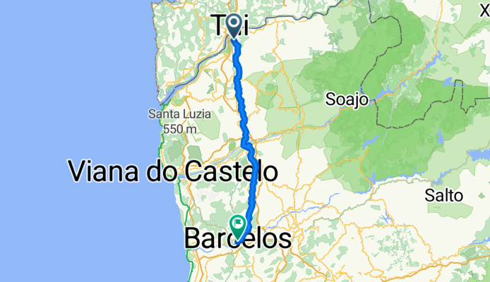 From Valença to Barcelos