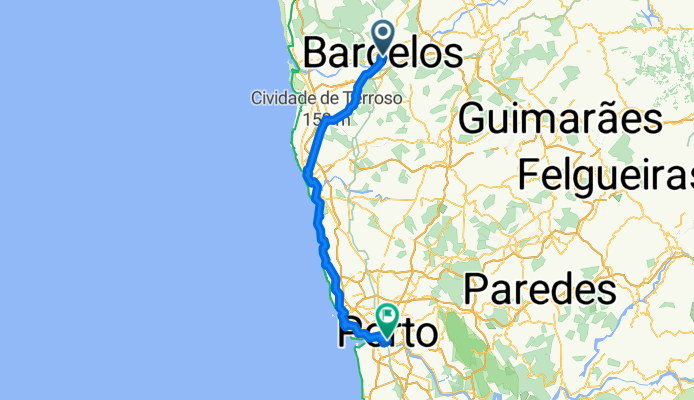From Barcelos to Porto