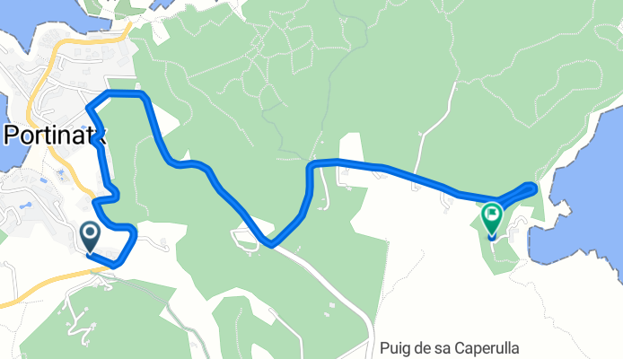 Route in Sant Joan de Labritja