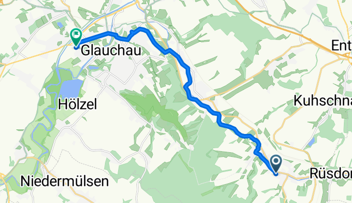 Höhenweg 7A nach Auestraße
