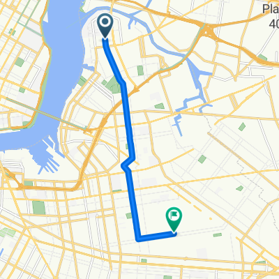 India St, New York to Halsey St, New York