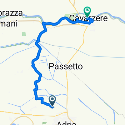 Orticelli, Adria a Piazza della Repubblica, Cavarzere