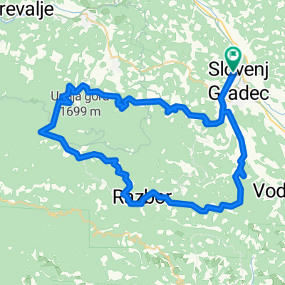 Okoli Urslje Gore -Spotur