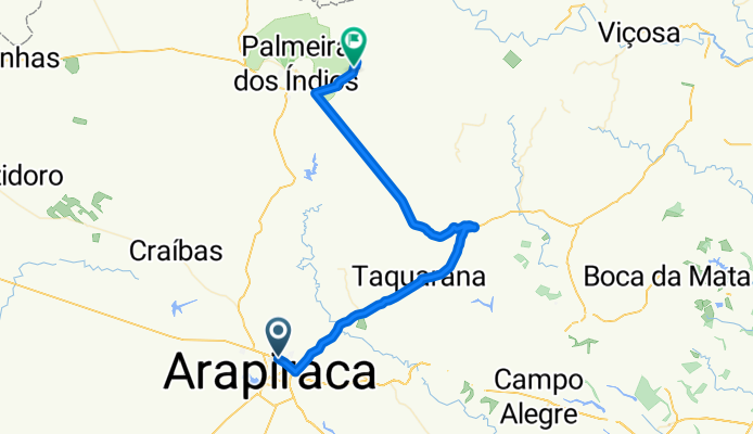 Arapiraca - Quebrangulo