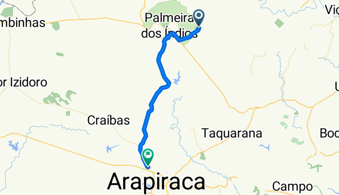 Quebrangulo - Arapiraca