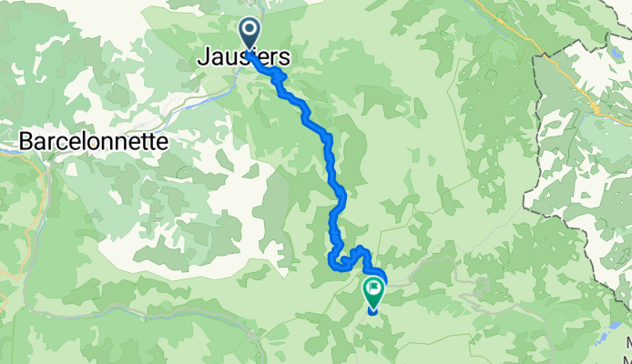 Jausieres - Col  de  la Bonette