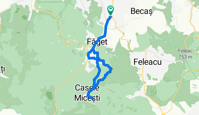 Route in Cluj-Napoca