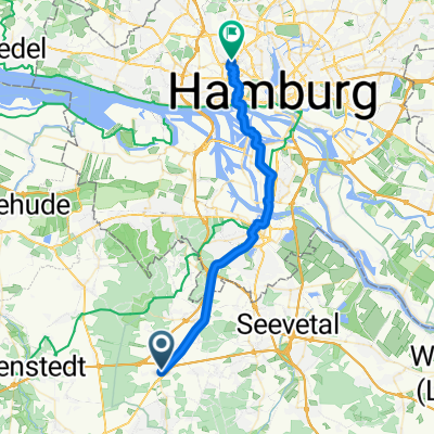 Harburger Straße, Buchholz in der Nordheide nach Osterstraße, Hamburg