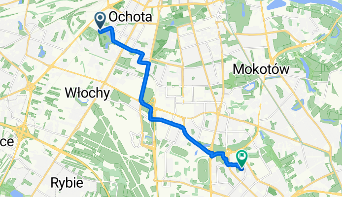 Filipinki, Warszawa do Zamiany, Warszawa