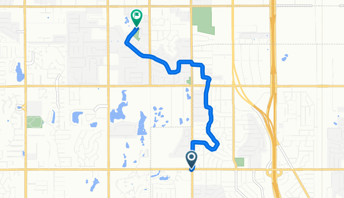 N Santa Fe Ave, Moore to S Shartel Ave, Oklahoma City