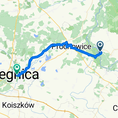 Lubiąż do Skarbowa, Legnica