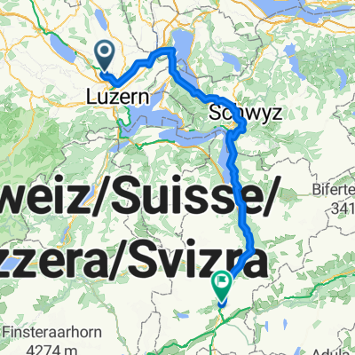 Rothenburg LU -  Göschenen