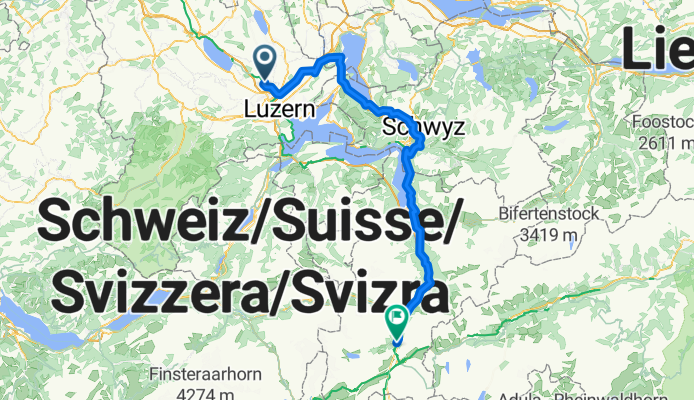 Rothenburg LU -  Göschenen