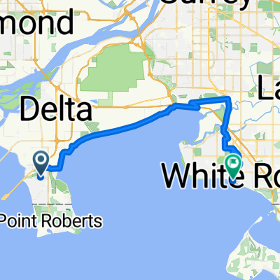 Belair Cres, Delta to Elm St, White Rock