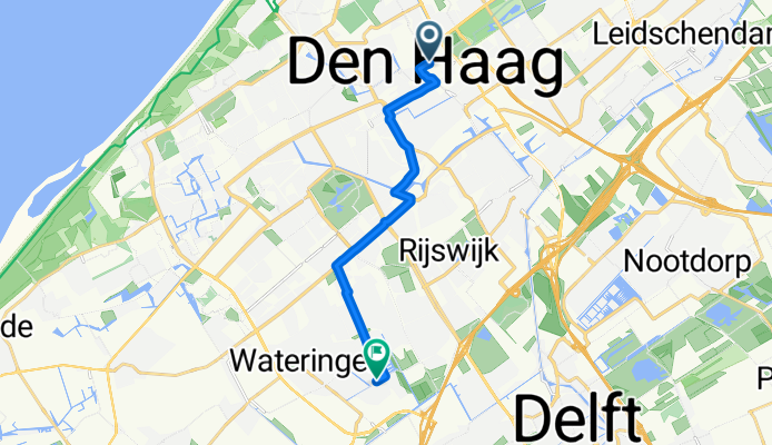 Korte Vijverberg, Den Haag naar Middenweg, Den Haag