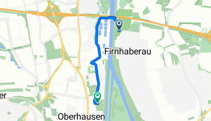 Augsburg nach Günzburger Straße, Augsburg