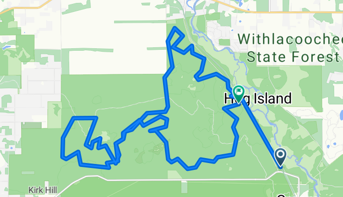 Withlacoochee State Trail, Brooksville to Croom Rital Rd, Brooksville
