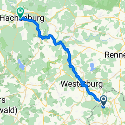 Bahnhofstraße, Dornburg nach Steinweg, Hachenburg