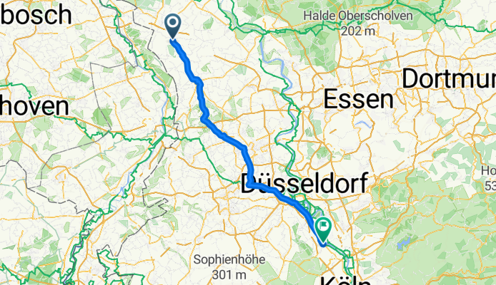 Weeze - Monheim am Rhein