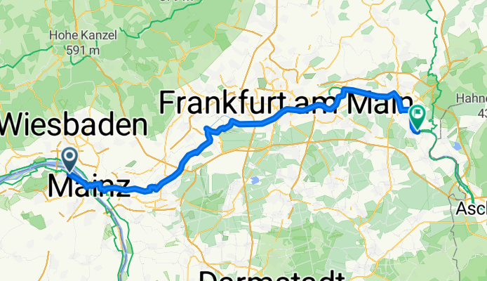 Budenheim - Großkrotzenburg