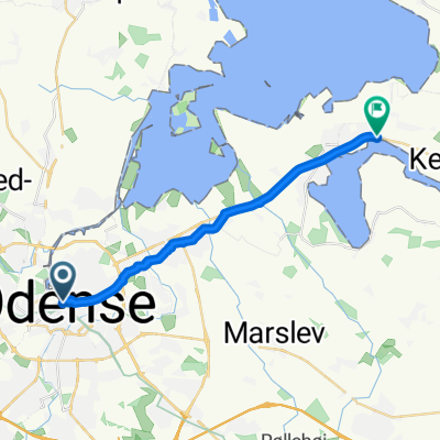 Odense, Odense C à Snekkeled, Munkebo