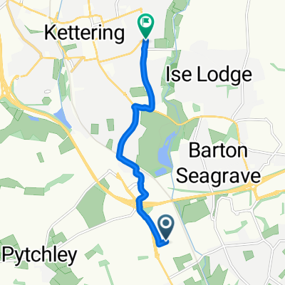 Pytchley, Kettering to Windmill Avenue, Kettering