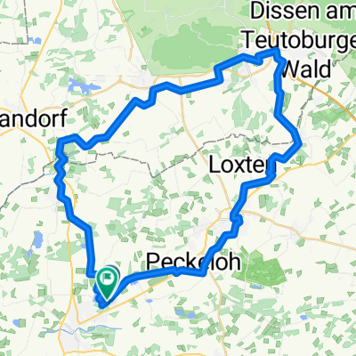 Sassenberg - Versmold - Bad Rothenfelde - Haus Harkotten