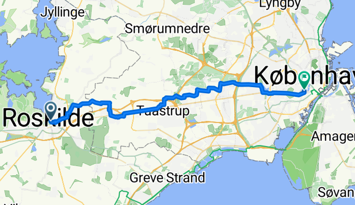 Roskilde to København