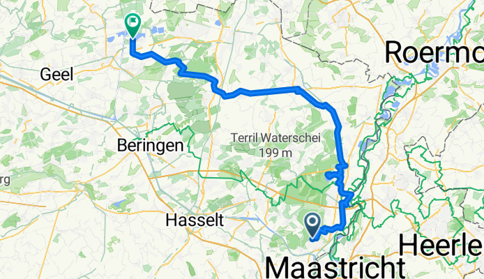 Lanaken nach Mol