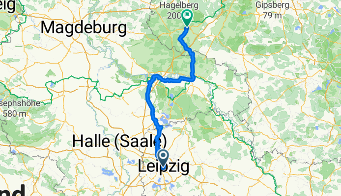 Von Leipzig bis Bad Belzig