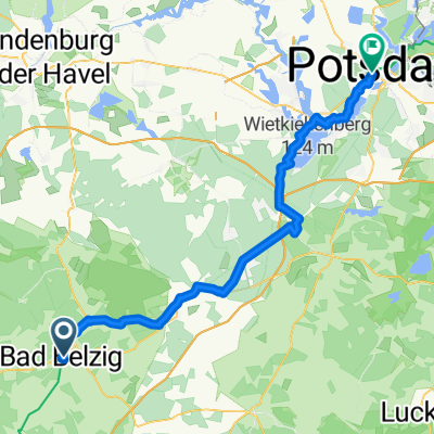 Von Bad Belzig bis Potsdam