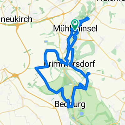Route in Grevenbroich