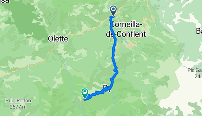 COL DE MANTET (por Vilafranca de Conflent)