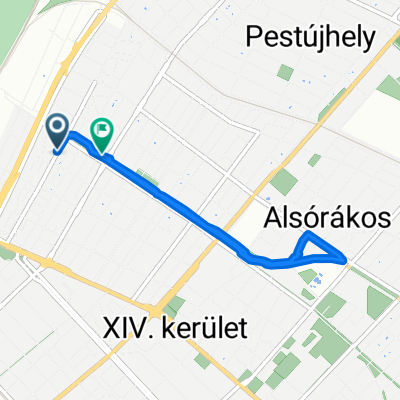 Ungvár utca, Budapest - Rákospatak utca, Budapest