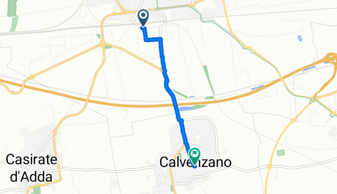 Da Piazzle Giuseppe Verdi a Via A. Locatelli