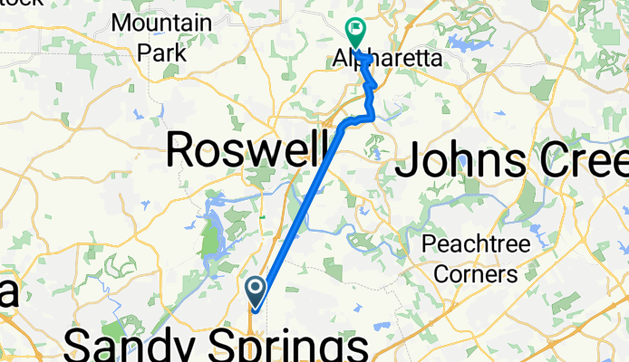 From Atlanta to Alpharetta