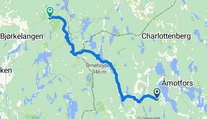Åmotfors - Bjørkelangen