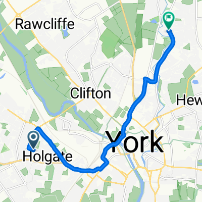 Burnsall Drive, York to Meadowfields Drive, York
