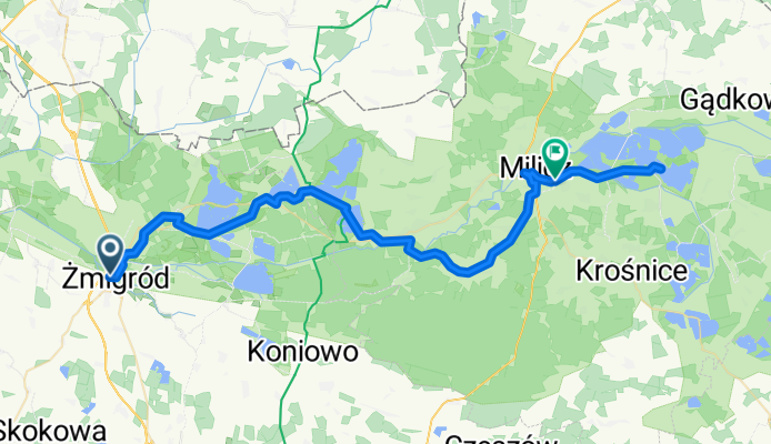 Żmigród - Milicz doliną Baryczy