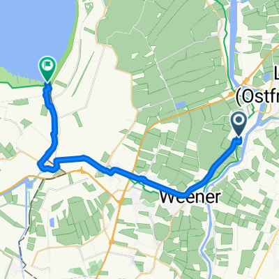 Coldamer Straße nach Weg Zonder Naam