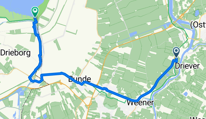 Coldamer Straße nach Weg Zonder Naam