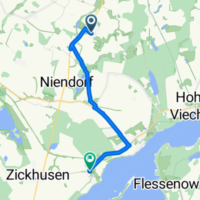 Am Park, Groß Stieten nach Alte Dorfstraße, Bad Kleinen