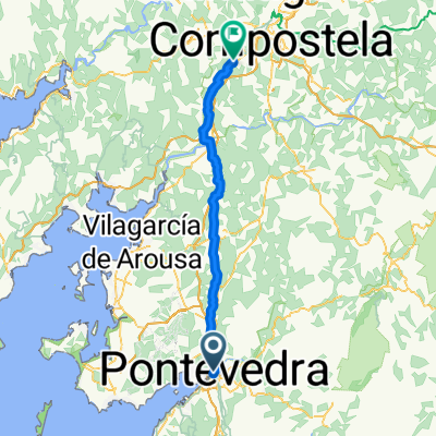 Pontevedra - Santiago de Compostela