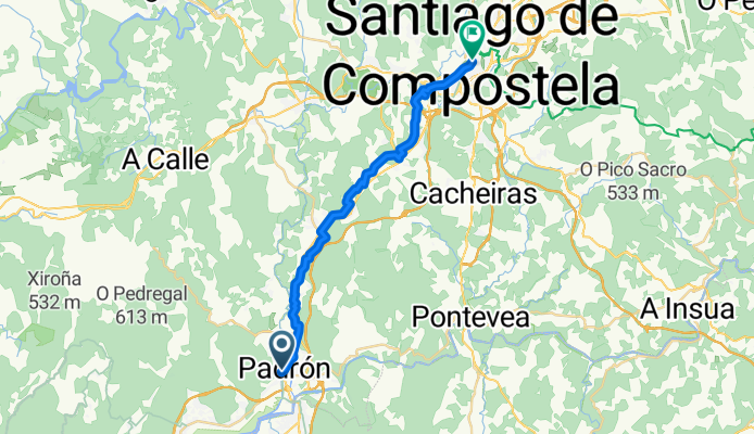 Padrón - Santiago de Compostela