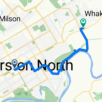 Palmerston North --&gt; Palmerston North (8,1 km)