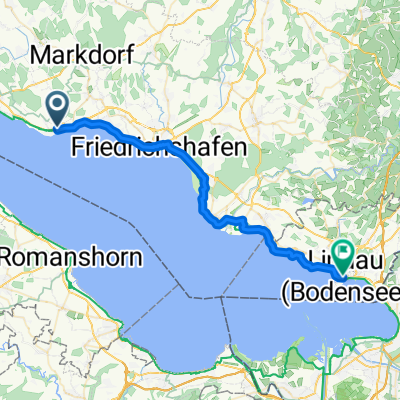 Von Friedrichshafen bis Lindau (Bodensee)