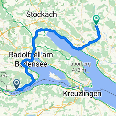 Von Lindau (Bodensee) bis Gaißau Österreich