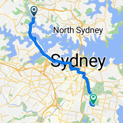Burns Bay Rd, Lane Cove to College Rd, Kensington