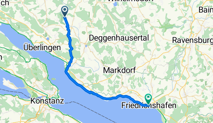 Von Frickingen bis Friedrichshafen